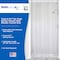Kenney Mfg Twist & Fit No Tools Spring Tension Stall Shower Curtain Rod, 24-38in, White KN607S/1V1 - alternate 10